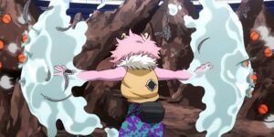 Mina Ashido e sua individualidade “ácido”